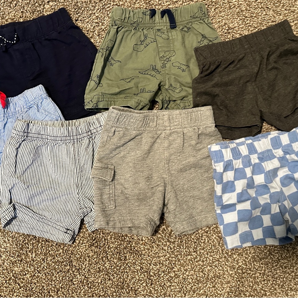 Kids Assorted Shorts Set 6-9 months